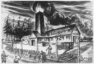 Krematorium-Auschwitz-Birkenau