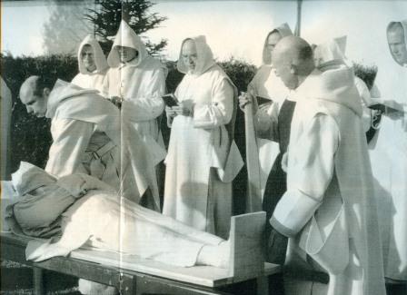 Bestattung eines Kartäusers