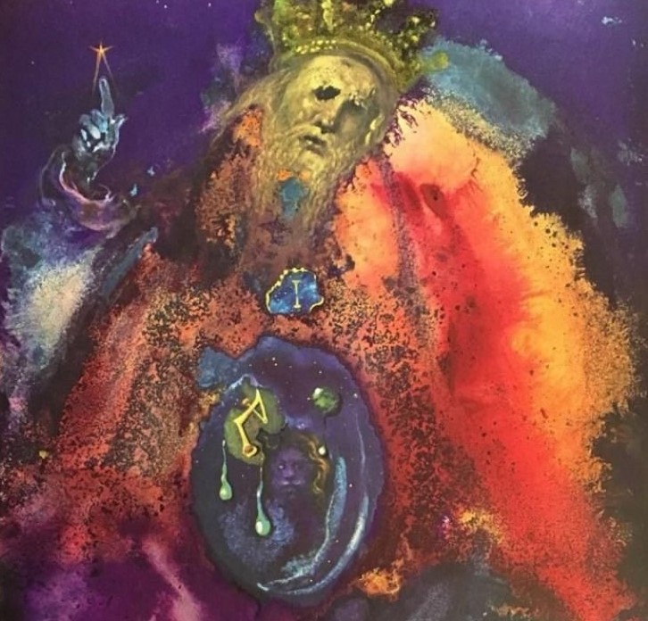 Salvador Dali, Vanitas vanitatum (Mischtechnik, 1964)